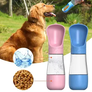 Pet Travel Water Bottle food container