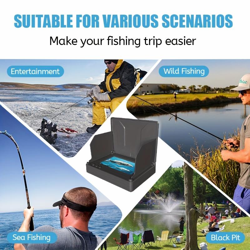 XHJ 15m Waterproof Underwater HD Camera with 4.3-inch Screen - Compact Functional Unisex Fish Finder for Aquariums, Outdoor Fishing Tackle & Equipment, Mother's Day Gifts for Anglers