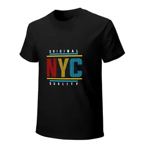 "NYC Original Quality" Retro Heavyweight T-Shirt, 180gsm Premium Cotton Short Sleeve, New York Urban Graphic Tee, Casual Wear for Men/Women, Black Crewneck Top,deo merch,frisco orange tshirt,anti grape clothing,big deborah,funny