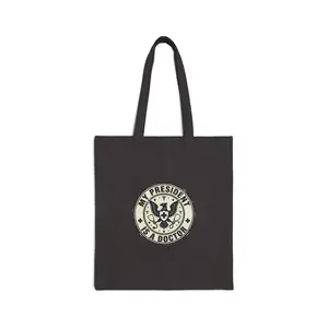 Women's Lightweight Doctor-Themed Tote with Presidential Seal