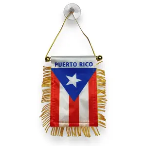 puerto rico car flag