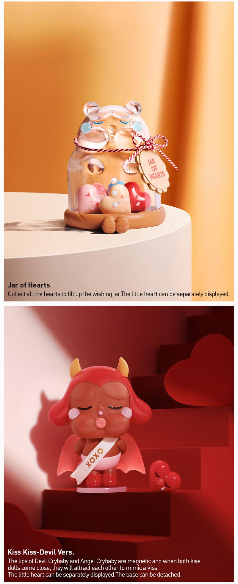 POP MART CRYBABY Crying For Love Series Figures, Blind Box POP MART CRYBABY Crying For Love Series Figures, Blind Box