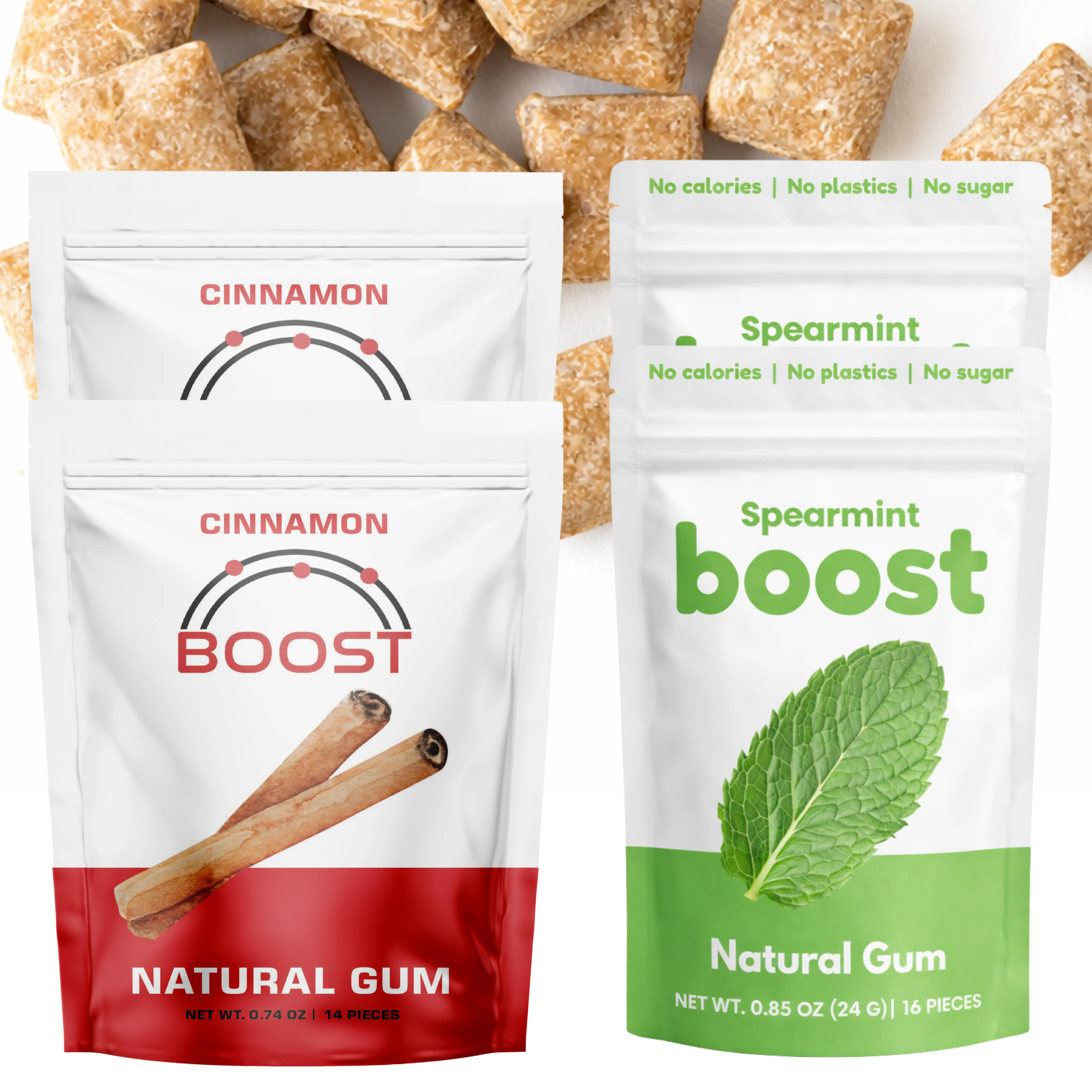 4 Pack Natural gum 4 Pack Natural gum