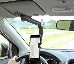 New 1080° Multi-function Sun Visor Universal 360 Degree Rotating Phone Holder Suitable for Any Scene Car Holder - Rotatable and Retractable