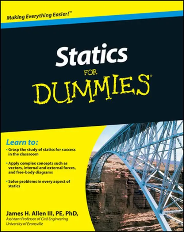 USED-Statics for Dummies by Allen, James H. (Paperback)