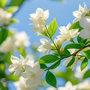 Jasmine Flower Seeds for Planting-Non-GMO Jasmine Gardenia Plant Fragrant Flower Garden Home Four Seasons Fragrance Relaxing and Elegant Aroma