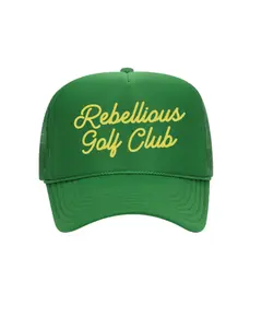Rebellious Golf Club - Green Foam Trucker Hat
