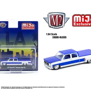 M2 Machines 1:64 1977 Chevrolet Cheyenne Super 30 LA – White – MiJo Exclusives Limited Edition