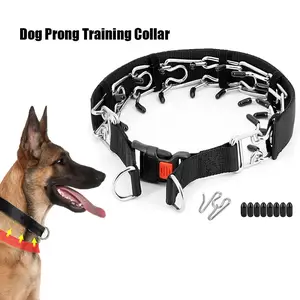 Dog Training Stimulation Chain Dog Collar Pet Supplies Dog Training Supplies Spike Collar Dog Neck Collar Cover Neck Pet Dog Chain