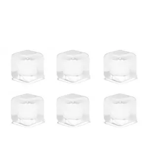 Clear Reusable Ice Cubes