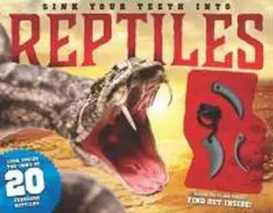 USED Book - Sink Your Teeth Into Reptiles (with bonus inset in cover) by L.J. Tracosas (Paperback) - English