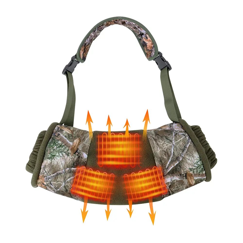 Heated Hand Muff for Hunting, Electric Hand Warmer Pouch with 10000mAh Rechargeable Battery