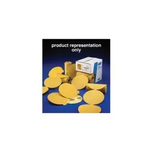 Norton 83820 Gold Reserve 6 in. Disc Roll, P220B Grit, 4 Package Of100