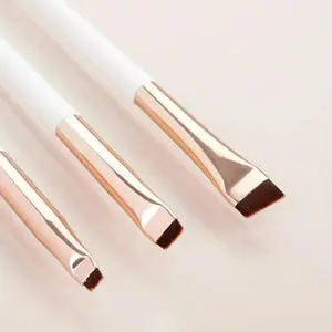 Precision Eyebrow Brush- 3 Pieces For Eyebrows, Eyeliner And Concealer.
