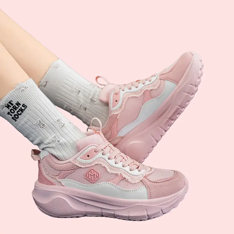 Women Retro Casual Sneakers  Lightweight Non-Slip Shoes for Running Walking Gym & Daily Wear All-Season Ultra Comfort Cushion Outsole