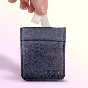 Midnight Blue Pebbled Leather