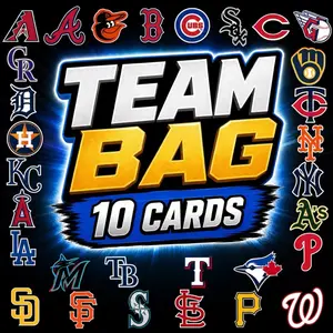 MLB Team Lot 10 Cards! Pick Your Team! Rookies, Inserts, Stars – No Duplicates