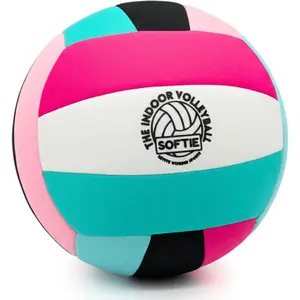 AGS Indoor Soft-Touch Volleyball – Padded Foam Practice Ball for Pain-Free Training |   Realistic Weight & Bounce |   Silent Indoor Gear for Kids & Teens