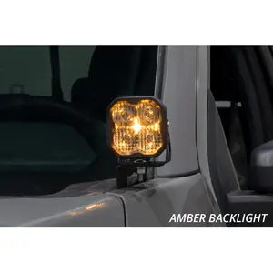 21-25 Ford F-150 Diode Dynamics DD7371 SS3 Stage Series Backlit Ditch Light Kit - Pro White Combo