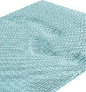 Kitchen Rugs, Kitchen Runner Rug Kitchen Floor Mat, Cushioned Anti-Fatigue Kitchen Mat, Non Slip Waterproof Comfort Standing Padded, Memory Foam Kitchen Mat, 17"X59", Teal