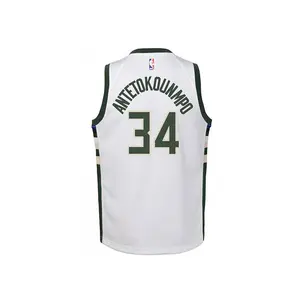 Youth Nike 2022 Association Giannis Antetokounmpo Milwaukee Bucks Swingman Jersey