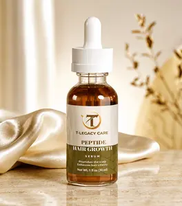 Hair Growth Serum for Thicker, Stronger & Longer Hair – Hydrating Scalp Treatment for Dry, Damaged & Thinning Hair – Natural Hair Serum for Women & Men – T-Legacy Care (30ml)