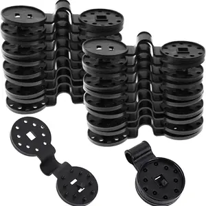 2026 New Heavy-Duty Shade Cloth Clips, 50 Windproof Binding Clips for Tarps, Universal Garden Plant Clips for Waterproof Fabrics and Fences