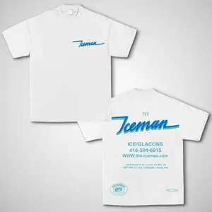 FEEGO THE ICEMAN Drake Vintage Tee Unisex Rap Shirt Music Fans Gift for Him Her Y2K Women Men Graphic Tee Black Casual Short Sleeve Crew Neck Summer Concerts cotton gift tee