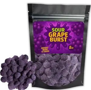 Sour Grape Gushers - (8oz Large Bag) - Sour Grape Gushers Snack - Ships Same Day! Candy Sweet Sour Grape Gushers - (8oz Large Bag) - Sour Grape Gushers Snack - Ships Same Day! Candy Sweet