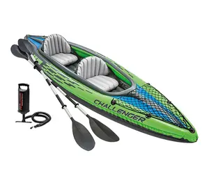 Intex Challenge r K2 2 Person 1 1.5ft Inflatabl e Kayak Set