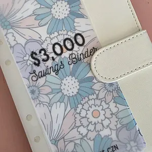 3k savings challenge binder|monthly savings binder