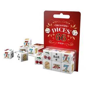 Dices66 - Fly in dream - easy fun game with 6 different symbols and values