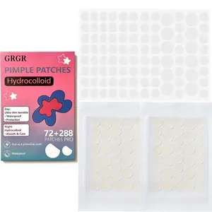 360-Count Light Beige Hydrocolloid Pimple Patches -  Local Stock Free Delivery  , Invisible High-Quality, Normal Cleansing, Daytime Use, Teens Skincare Blemish Cover Zit Stickers