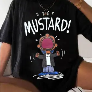 MUSTARD Meme  Unisex Vintage Shirt, Gift For Woman and Man Unisex T-Shirt Cotton