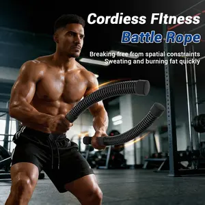 Umay Portable Ropeless Battle Ropes, Cordless Battle Ropes for Home Gym, Weighted Exercise Equipment for Low-Impact Workout, for Men & Women