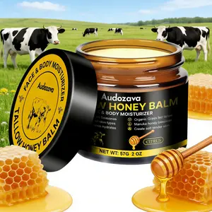 Honey Beef Tallow Cream, formulated with grass‑fed butter and natural wild honey, delivers deep moisturization and skin barrier protection for both face and body, ideal for daily skincare routines.