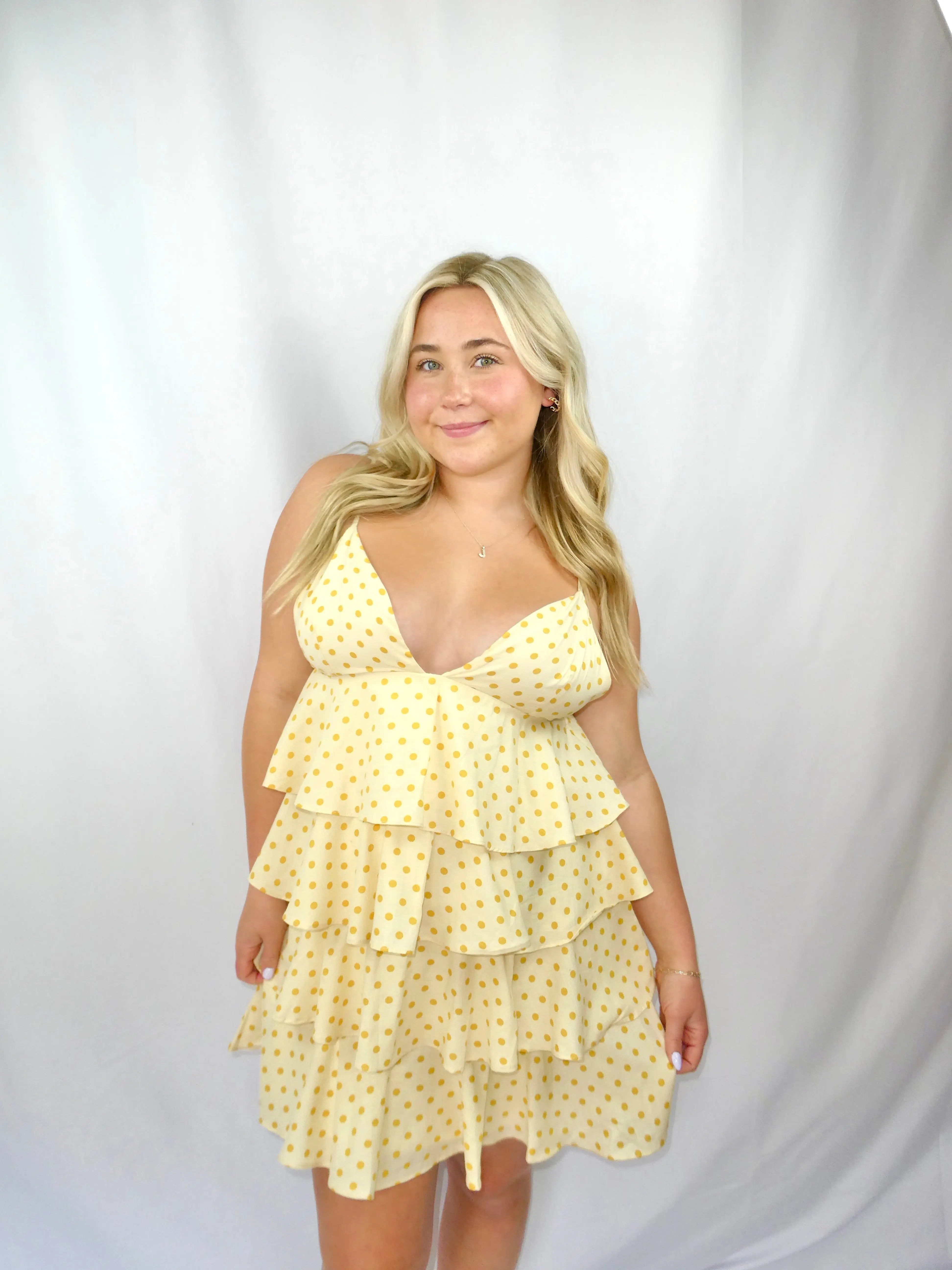 Capri Tiered Mini Dress