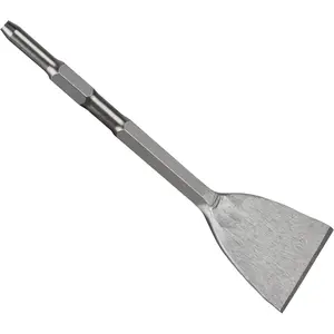 3-Inch Plus Tile Removal Chisel, 1 Pcs Wide Cranked Angled Bent Chisel - Duty Demolition Tool for Tile, Flooring & Masonry Removal 1 Pcs