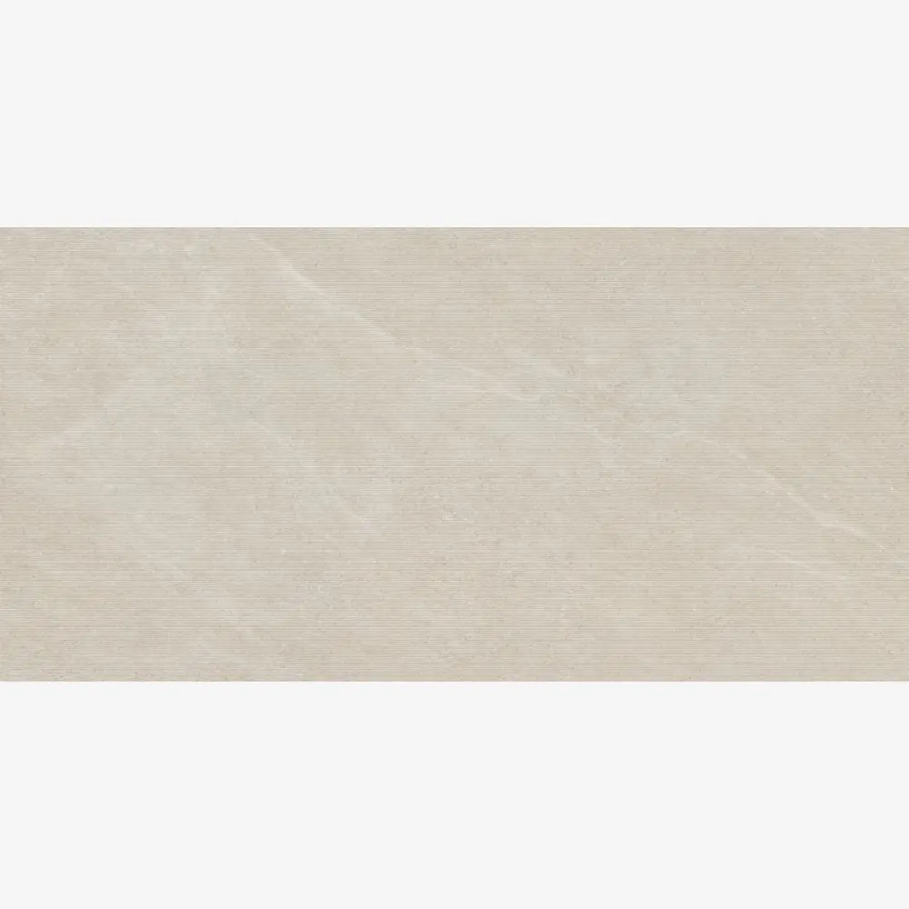 Rivora Rigato Beige 24x48 Porcelain Tile Matte Sample