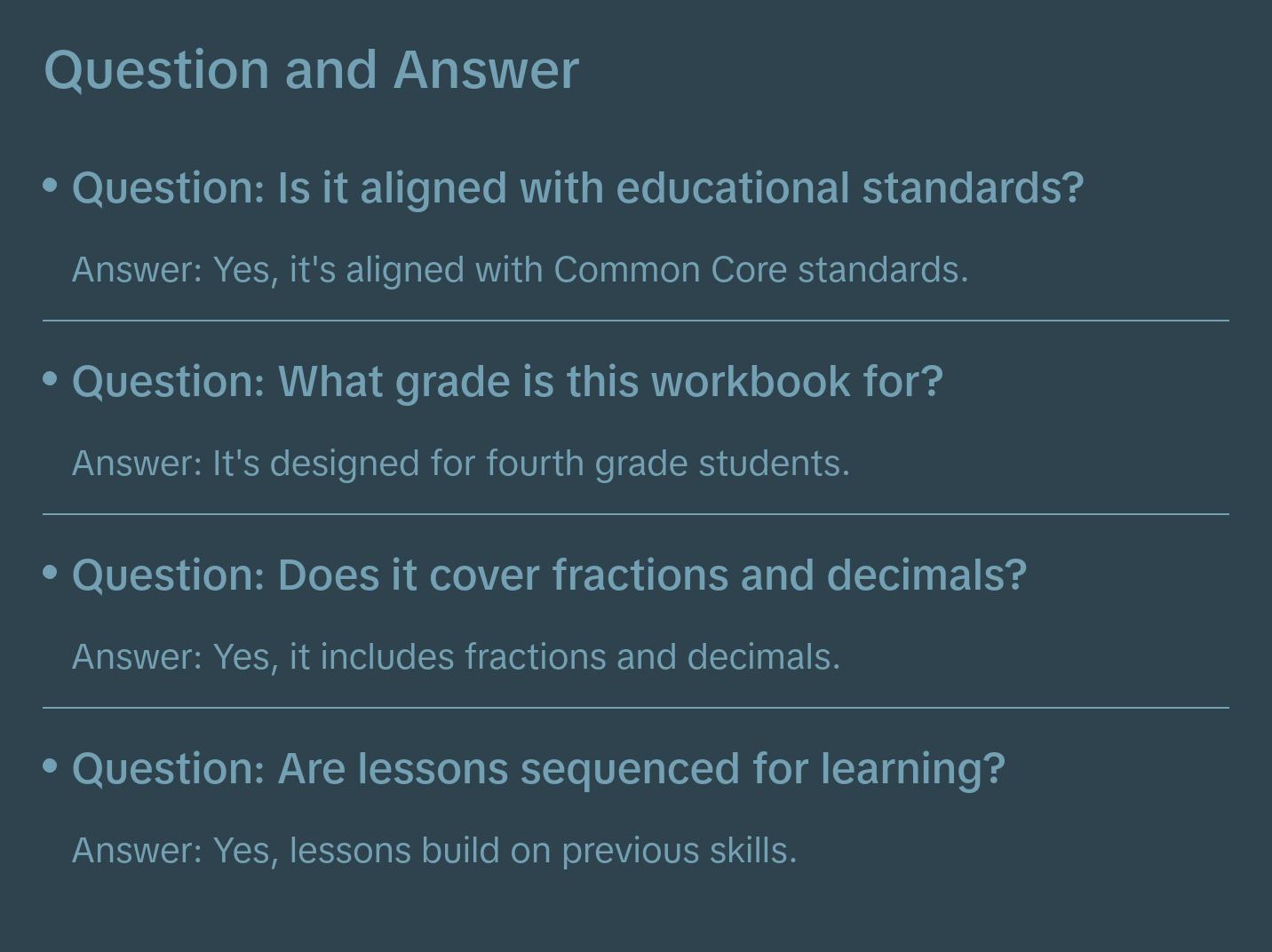 Math Basics Grade 4 Workbook