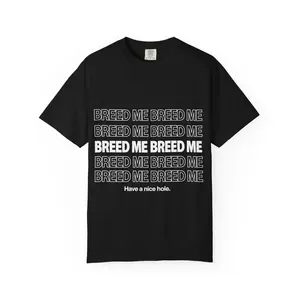 Breed Me Graphic T-Shirt — Provocative LGBTQ+ Pride Tee