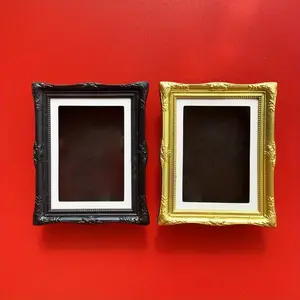 Creative DIY Stereoscopic Photo Frame, 1 Count Magnetic Photo Frame, Desktop Photo Ornaments for Home Office Decor, Vintage Square Frame