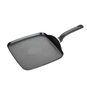 Easy Care Nonstick Griddle Pan, 11 Inch, Grey - Ideal for Cooking Pancakes and More - Pans Breakfast Cookware comal