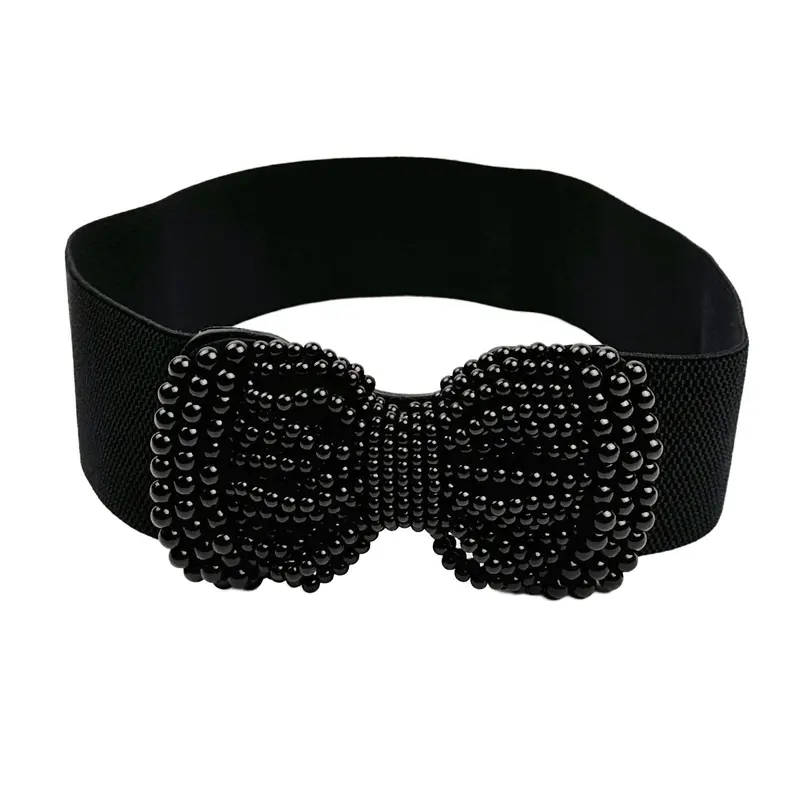 black beaded belts for dresses Gleaming Rhinestone Belt main image 1