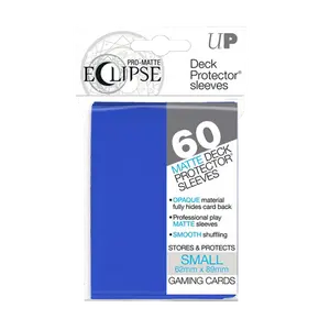 Ultra Pro Matte Eclipse Pacific Blue Small Deck Protector Sleeves 60 Pack