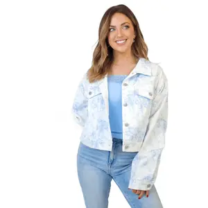Nora Washed Toile Denim Jacket