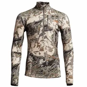 Men’s Camouflage Quarter Zip | Trailhead Fleece Pullover No Pocket
