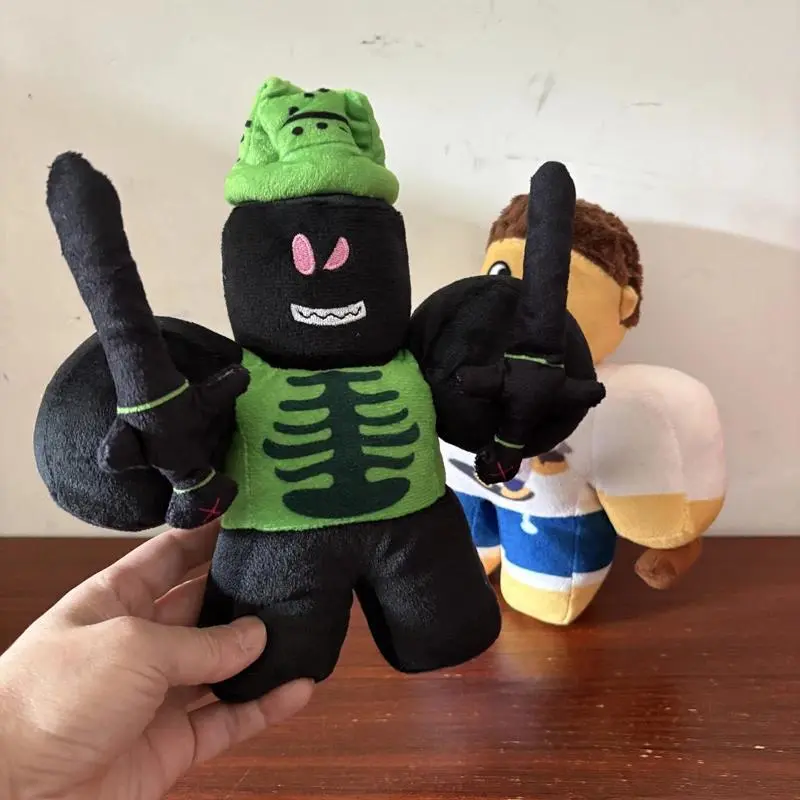 Collectible Soft Animal Anime Game Plush Toy - Chance Forsaken Character Shedletsky & 1x1x1x1 Killers Stuffed Plushie, Cute Collectible Soft Adorable Stuffed DIY Felt Crafts Peripheral, Cuddly Doll Gift for Decor