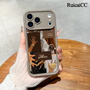 Self Care Is Yours Girl Aesthetic Phone Case for iPhone 17 Pro Max 16 Pro Max 15 Pro 14 13 12 11 Sleek Shockproof Lightweight Cover with Protection Protective iphone 15 pro max case iphone 13 case drop-proof phone case Cellphone Smartphone