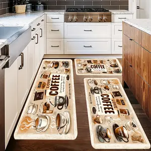 1pc of Soft Kitchen Mats That Are Washable And Non-Slip, Designed to Reduce Fatigue, Featuring a Non-Skid Runner Style, Suitable for Floors, Doorways, Living Rooms, Laundry Areas, And Bathrooms, with Water-Absorbing Properties